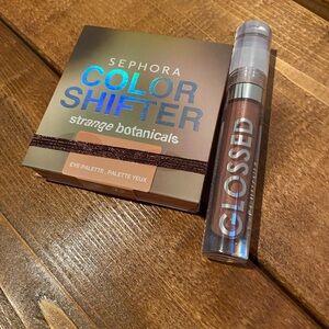 Sephora Strange Botanicals Eye Palette and Glossed Lip Gloss